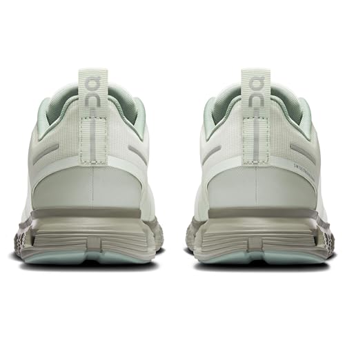 On Womens Cloud 6 Waterproof Iceberg/Tin 6.5 Medium