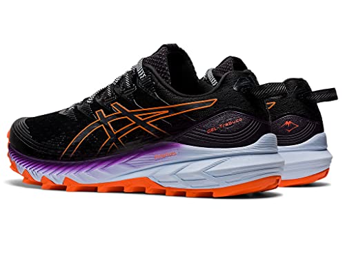 ASICS Women's Gel-Trabuco 10 Running Shoes, 10.5, Black/NOVA Orange