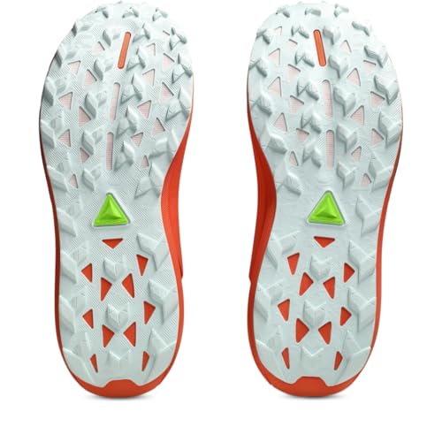 ASICS Men's Gel-Trabuco 13 Running Shoes, 8, NOVA Orange/Pure Aqua
