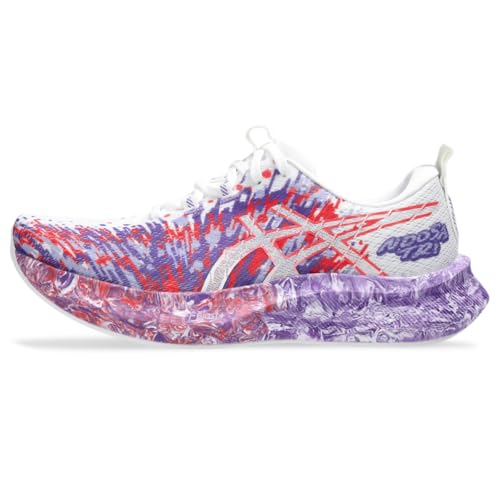 ASICS Women's Noosa TRI 16 Running Shoe, 9.5, White/EDO Purple