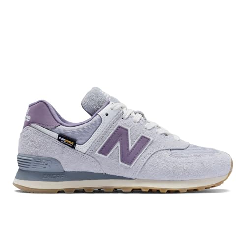 New Balance Unisex-Adult 574 V2 Unisex Sneaker, Rain Cloud/Grey, Men 5 M/Women 6.5 W