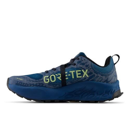 Women's New Balance Fresh Foam X Hierro v8 Gore-Tex Trail Shoes in Deep Sea/Black/Everglade Green alternate view 2