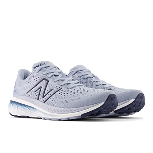 New Balance Men's Fresh Foam 860 V13 Running Shoe, Light Arctic Grey/Natural Indigo, 11 Medium