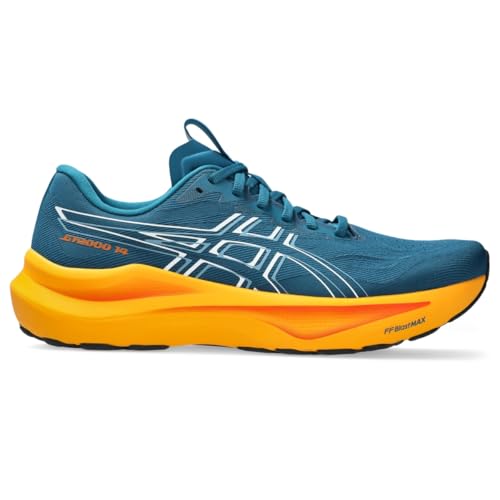 ASICS Men's GT-2000 14 Running Shoes, 10, Dark Teal/White