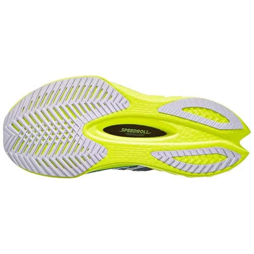 Saucony Women's Endorphin Pro 4 Sneaker, Mirage/Citron, 8.5