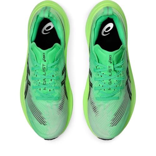ASICS Unisex MEGABLAST Running Shoes, 8.5M / 10W, Vital Green/Black