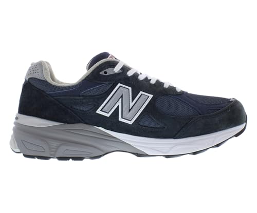 USA-Made New Balance 990v3 Men's Running Shoe in Navy/Black