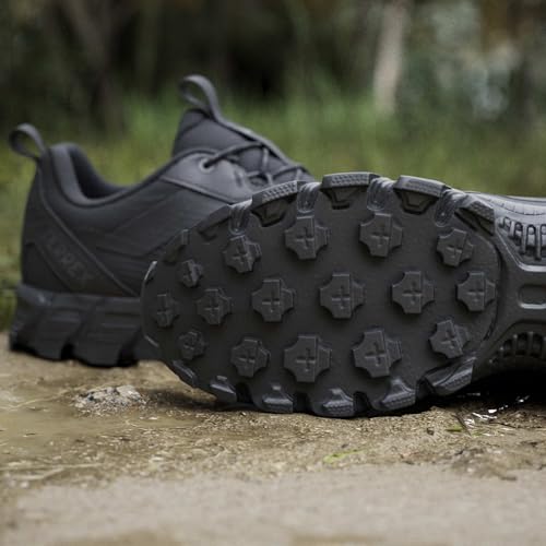 adidas Men's Terrex Rockadia Trail Running, BlackCarbonBlack, 13