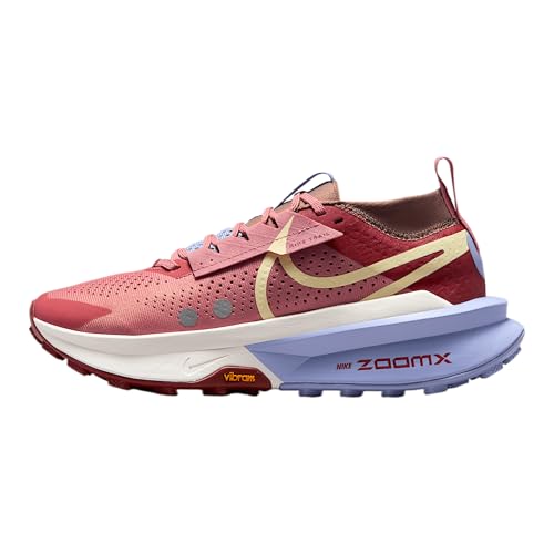 Nike Zegama 2 Women's Trail Running Shoes (FD5191-600, Red Stardust/Mars Stone/Lilac Ice/Alabaster) Size 6.5 - product image