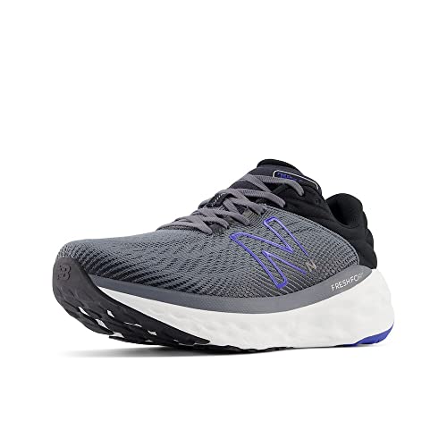 New Balance Men's Fresh Foam X 840F V1 Running Shoe, Castlerock/Marine Blue/Black, 10 M