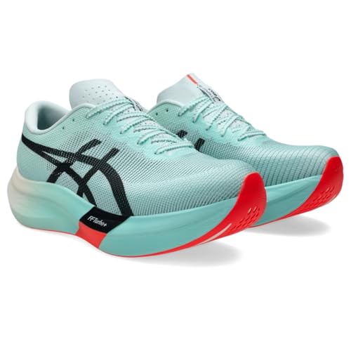 ASICS Unisex METASPEED Sky Running Shoes, 5M / 6.5W, Illuminate Mint/Black