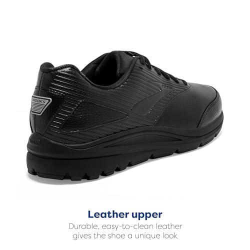 Brooks Men's Addiction Walker 2 Walking Shoe - Black/Black - 9 X-Wide