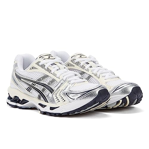 ASICS Women's Contend 9 PS Sneaker, White Midnight, 6 US