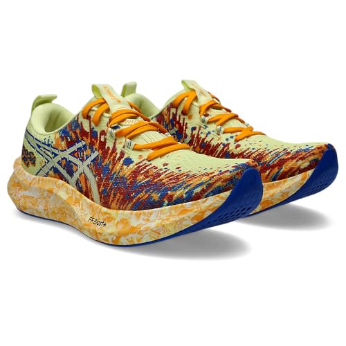 ASICS Men's Noosa TRI 16 Running Shoes, 8.5, Huddle Yellow/Illusion Blue