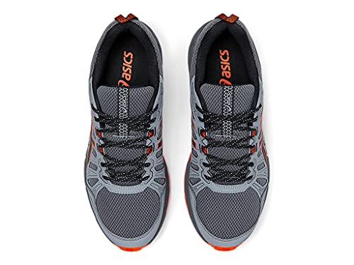 ASICS Men's Gel-Venture 7 Running Shoes, 7, Carrier Grey/Habanero