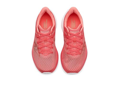 Saucony Women's Endorphin Speed 5 Sneaker, Coral/Salmon, 6.5