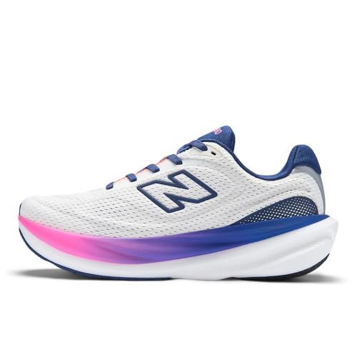 New Balance Women's Fresh Foam X 1080 V15 Running Shoe, Sea Salt/Blue Oyster, 8.5