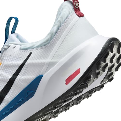 Nike Juniper Trail 2 NN Mens Running Trainers DM0822 Sneakers Shoes (UK 6 US 7 EU 40, White Black Pure Platinum 104)