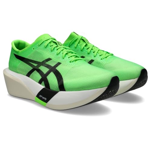 ASICS Unisex METASPEED Edge Tokyo Running Shoes, 11M / 12.5W, Green Gecko/Black