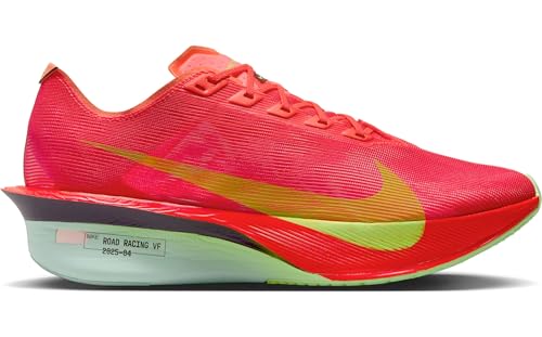 Men's Vaporfly 4 (600 - Bright Crimson/Lime Blast-Mint Foam)