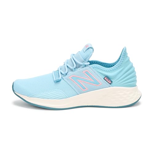 New Balance Kid's Fresh Foam Roav V1 Lace-Up Running Shoe, Cloud Blue/Taffy Blue, 13 Little Kid