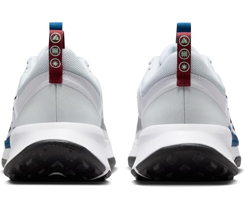 Nike Juniper Trail 2 NN Mens Running Trainers DM0822 Sneakers Shoes (UK 6 US 7 EU 40, White Black Pure Platinum 104)