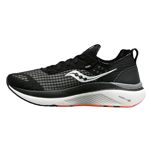 Saucony Men's Freedom Crossport Sneaker, Black/Vizi, 11