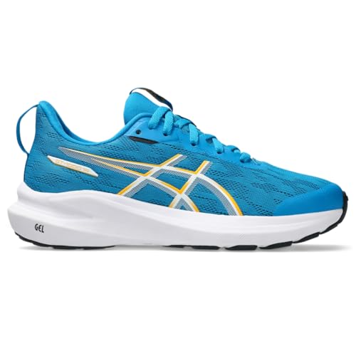 ASICS Kid's GT-1000 14 Grade School Running Shoes, 6.5, Aegean Blue/YAMABUKI