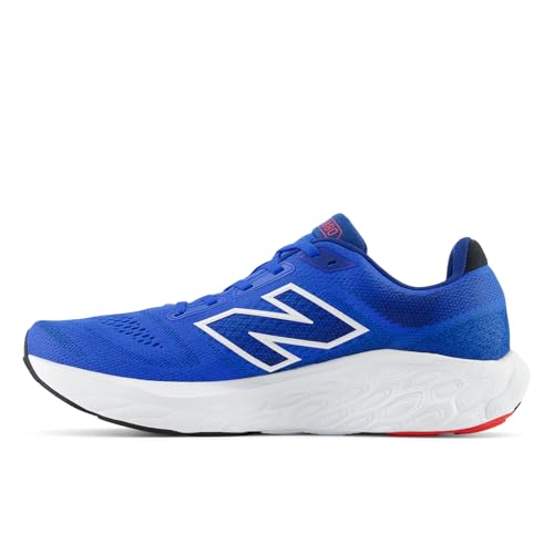 New Balance Men's Fresh Foam X 880 V14 Running Shoe, Blue Oasis/Atlantic Blue/True Red, 11 M