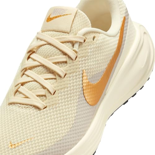 Nike Revolution 8 Women's Road Running Shoes (Light Khaki/Coconut Milk/Off Noir/Metallic Gold) Size 6.5