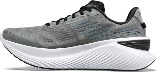 Saucony Women's Endorphin Shift 3 Sneaker,Gravel/Black, 7.5
