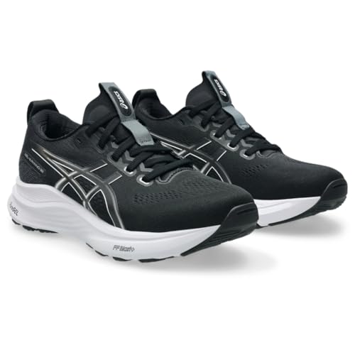 ASICS Kid's Gel-Kayano 32 Grade School Running Shoes, 4, Black/White