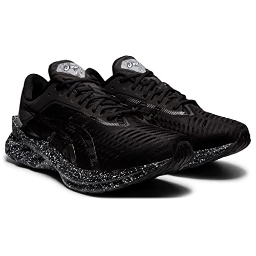 ASICS Men's Novablast Running Shoes, 7, Black/Black
