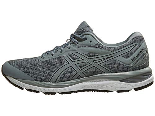 ASICS Men's Gel-Cumulus 20 MX Running Shoes, 12.5, Stone Grey/Black