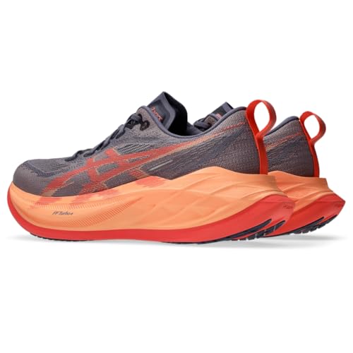 ASICS Unisex SUPERBLAST 2 Running Shoes, 4M / 5.5W, Greyish Purple/Coral Reef