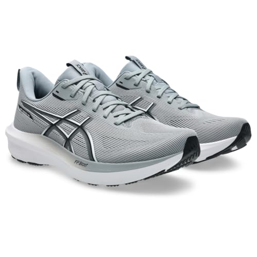 ASICS Men's GT-1000 14 Running Shoes, 14, Gravel/White