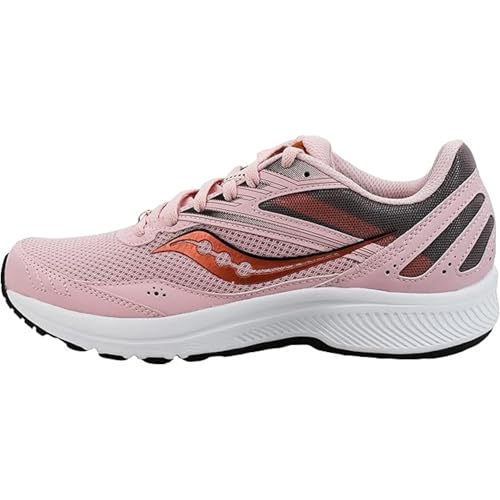 Saucony Women's Cohesion 15 Running Shoe, Pink, 9.5 M