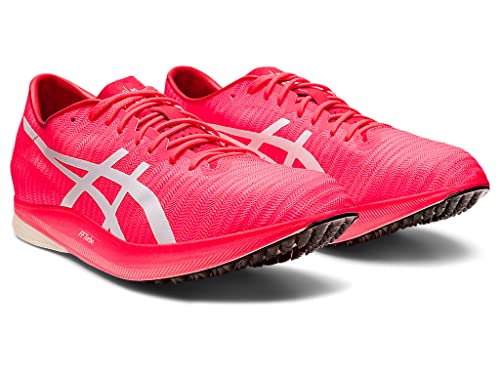 ASICS Unisex METASPEED LD Track & Field Shoes, 12M / 13.5W, Diva Pink/White