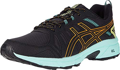 ASICS Gel-Venture 7 Black/Orange Pop 6.5