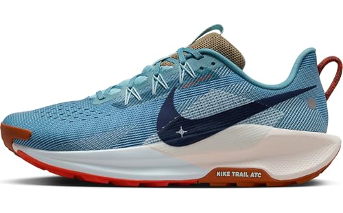 Nike Pegasus Trail 5 Men's Trail Running Shoes (DV3864-402, Denim Turquoise/Glacier Blue) Size 8 - product image