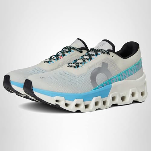 On Womens Cloudmonster 2 Cream/Horizon 8 M