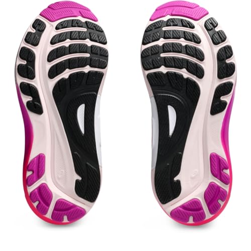 ASICS Women's Gel-Kayano 31 Running Shoes, 5, Black/Bold Magenta