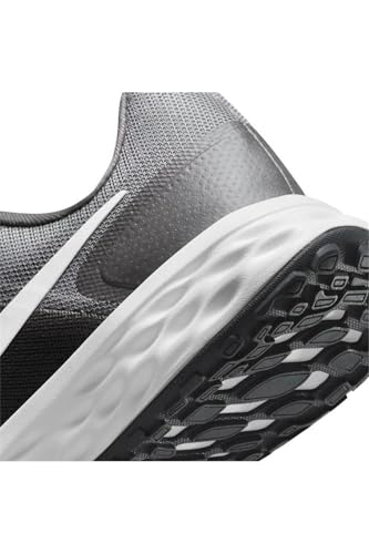 Nike Revolution 6 Men's Road Running Shoes (Iron Grey White Smoke Grey, US Footwear Size System, Adult, Men, Numeric, Medium, 10)
