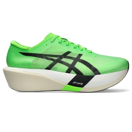 ASICS Unisex METASPEED Edge Tokyo Running Shoes, 11M / 12.5W, Green Gecko/Black