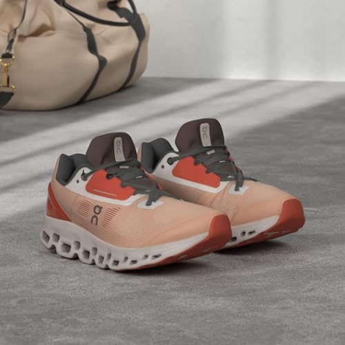ON Running Cloudstratus Sneaker, 37, Red