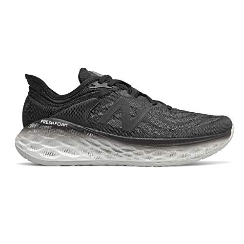 New Balance Men's Fresh Foam More V2 Running Shoe, Black/Magnet, 11 XW US
