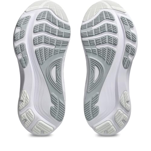 ASICS Women's Gel-Kayano 32 Running Shoes, 9.5, White/Champagne