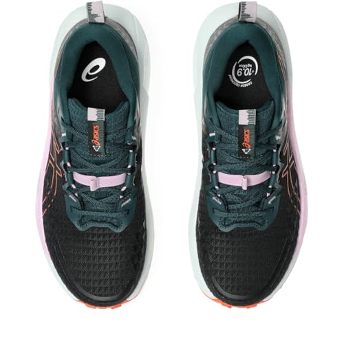 ASICS Women's Gel-Trabuco 13 Running Shoe, 7, Black/NOVA Orange