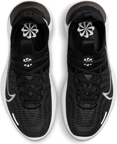 Nike Free RN NN Women's Road Running Shoes (DX6482-002, Black/Anthracite/White) Size 5