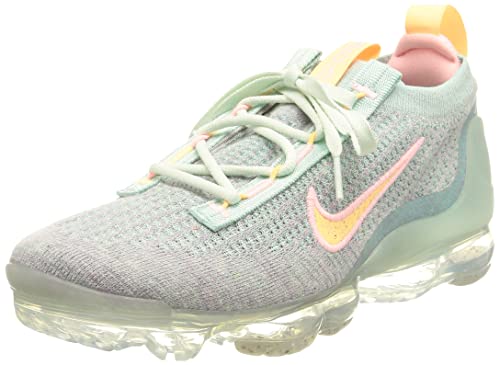 Nike Men's Air Vapormax 2021 FK Trainers, Light Dew Light Arctic Pink Anthracite White, 7.5